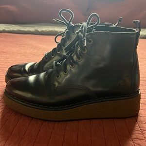 Women’s Oxblood Timberland Boots